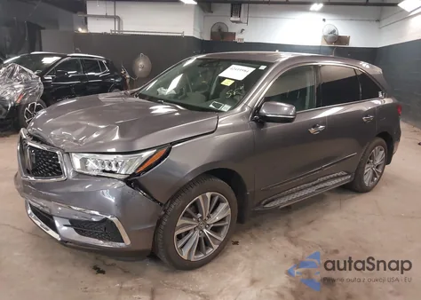 2017 Acura Mdx Technology Package из США, поврежденный, VIN 5J8YD4H54HL000951